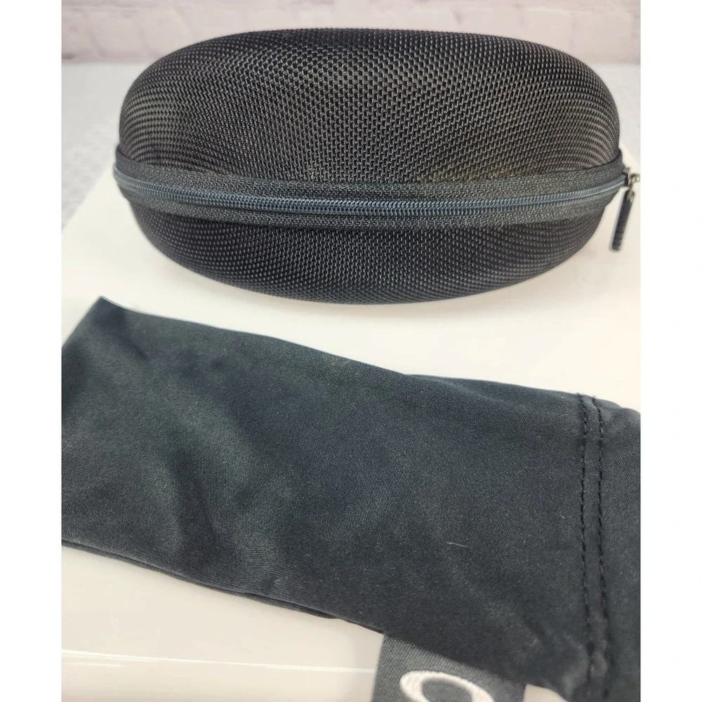 Oakley Sunglasses Case Half Jacket Soft Vault Zipper Nylon Empty Clamshell